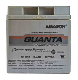 Amaron Quanta 26AH SMF Battery - 12AL026