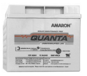 Amaron Quanta 42AH SMF Battery - 12AL042
