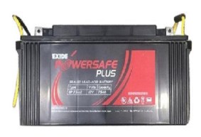 Exide Powersafe Plus 75AH SMF Battery